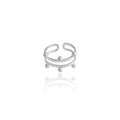 Mi tienda variation Plateado Anillo Carla