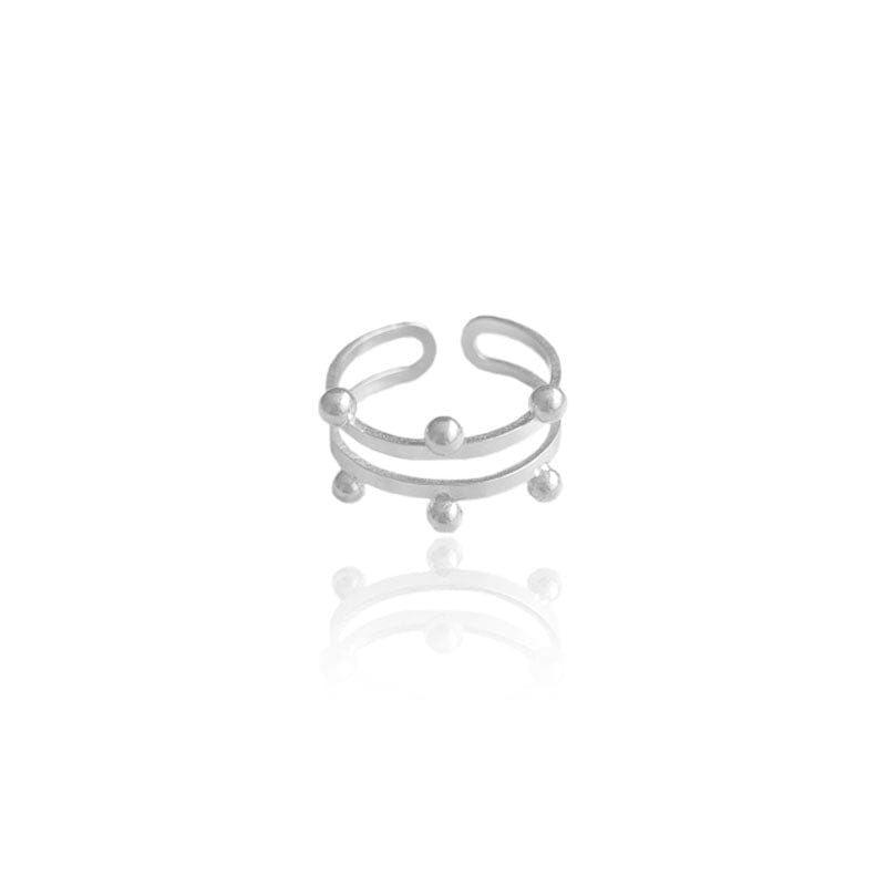 Mi tienda variation Plateado Anillo Carla