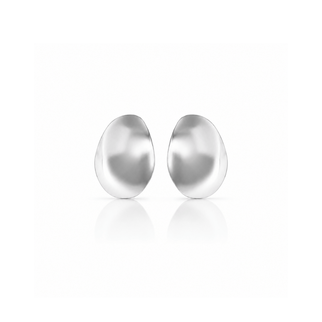 Mi tienda variation Plateado Aretes topo Andinia