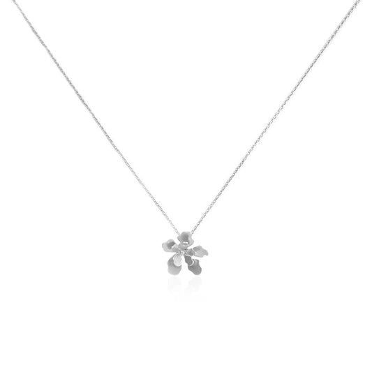 Mi tienda variation Plateado Collar dije mini merania