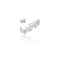 Mi tienda variation Plateado Earcuff Tea